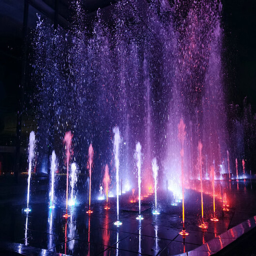 汉中公园喷泉安装