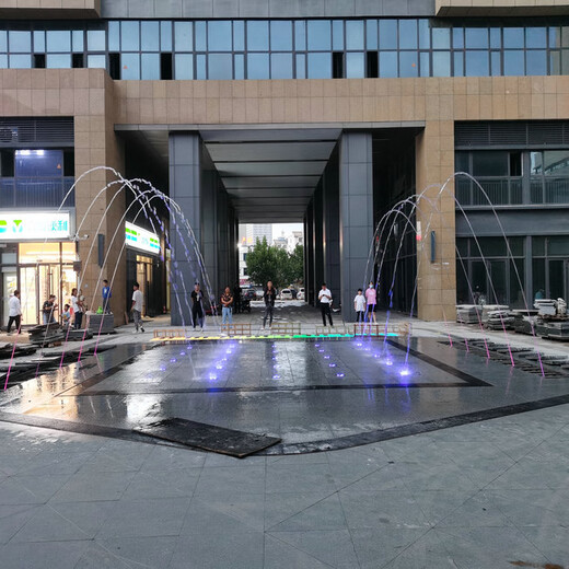 苏州广场喷泉安装