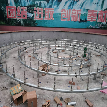 天水廣場(chǎng)噴泉安裝