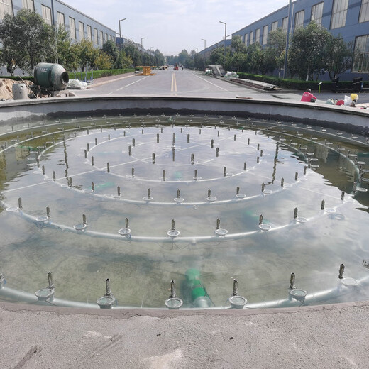 济宁大型广场喷泉施工