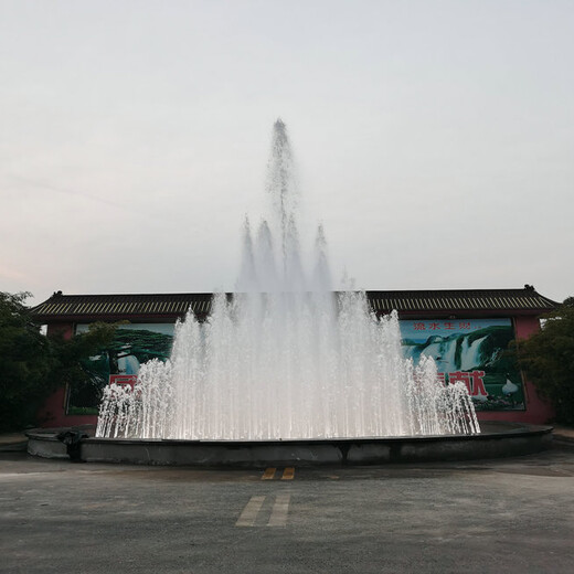 酒泉公园喷泉安装