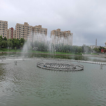 赤峰公園噴泉安裝