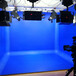 校园电视台灯光布置虚拟演播室搭建直播蓝绿影棚影视灯光