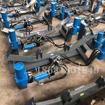 b650全自動液壓糾偏器廠家皮帶調(diào)心支架工作原理