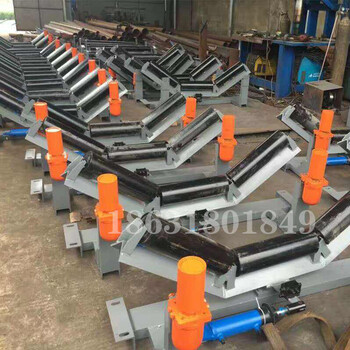 b650全自動液壓糾偏器廠家皮帶調(diào)心支架工作原理
