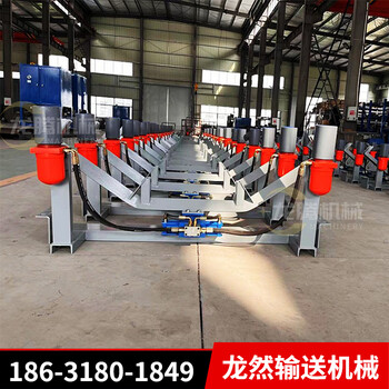 加工定制輸送機配件皮帶機單雙向無源液壓糾偏裝置