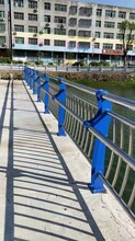 太原不锈钢桥梁护栏河道防护栏杆304不锈钢复合管护栏厂家