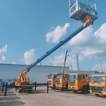 便宜的藍牌28米藍牌直臂高空作業(yè)車(chē)