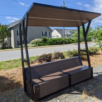 太阳能智能座椅太阳能充电厂家公共座椅公园椅户外景观休闲座椅