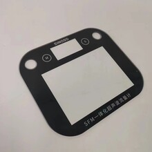 絲印鋼化玻璃智能觸摸屏玻璃面板加工流量計面板玻璃圖片
