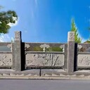 花崗巖石欄桿河道護(hù)欄寺廟石欄板堅(jiān)固