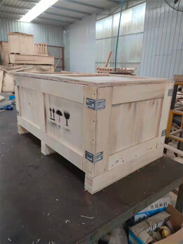 出口免熏蒸包装木箱规格定制来厂加固三合板木箱提供打包图片