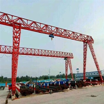 出售10噸跨度25米葫蘆花架龍門(mén)吊16噸跨度15.5米單梁行吊
