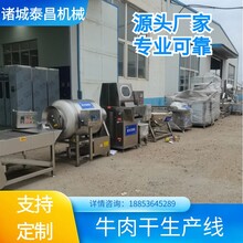 牛肉干生產(chǎn)線全套牛肉干加工設(shè)備圖片