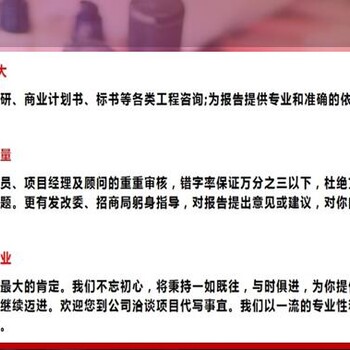 濮阳策撰项目可行性研究报告物美