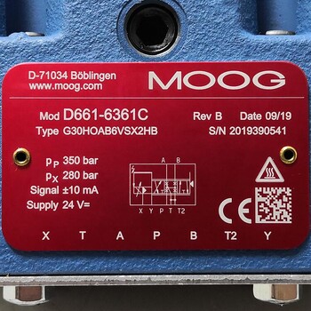 D661-6460C/Moog穆格/伺服阀/现货销售