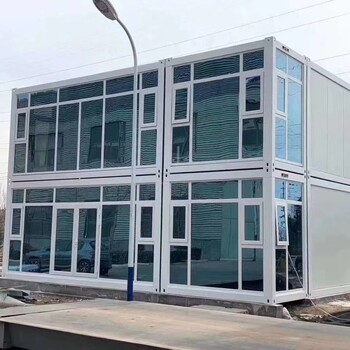 延安仿古輕鋼雙層活動房志丹縣工地彩鋼活動板房供應