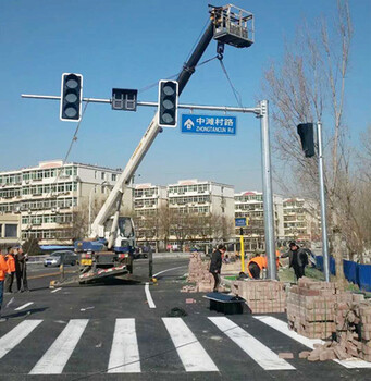 北京道路紅綠燈廠家北京信號燈安裝單位道路交通信號燈