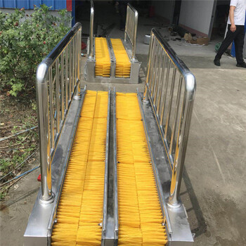 礦用洗鞋機多場景通用單通道自動洗靴機JMXU礦用雙通道洗靴機