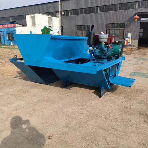 滑模成型水渠機(jī)現(xiàn)澆式渠道襯砌機(jī)混凝土澆筑邊溝水渠成型機(jī)