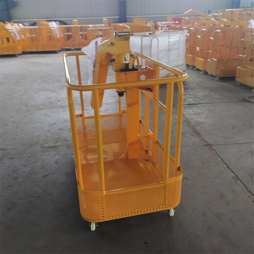 施工吊籃升降吊籃建筑工地高空安全式吊車(chē)吊籃升降式吊車(chē)吊籃