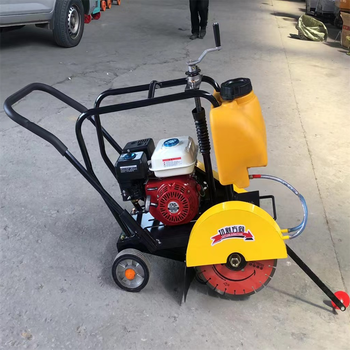手扶汽油馬路切割機(jī)瀝青公路切槽機(jī)混凝土地面切縫機(jī)