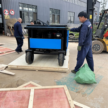 路緣石滑膜成型機混凝土路肩成型機全自動路沿石滑膜機