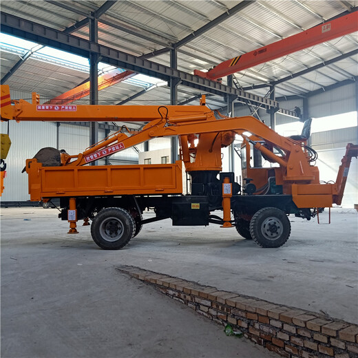 隨車挖掘機(jī)大噸位四不像吊挖沙挖土機(jī)隨車挖挖吊一體機(jī)