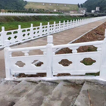 仿石护栏现货1.6米如意型景区河道防护栏杆