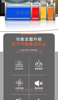 松岗供应快速卷帘门电动卷帘门雷达感应门0秒启动PVC门