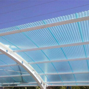 淄博pc波浪板pc瓦楞性阳光板生产山东汇卓阳光板生产厂家