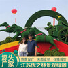 漢臺五色草綠雕方案設計
