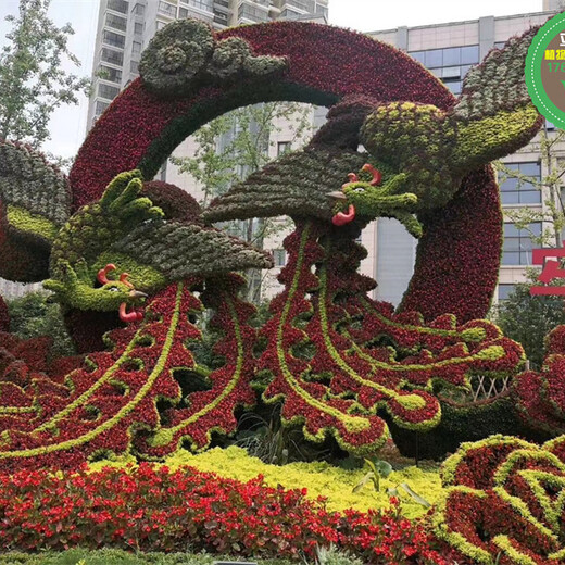 益阳南县国庆节五色草造型厂家批发价