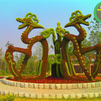 南宁武鸣国庆74周年绿雕来图加工生产
