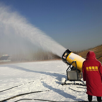 国产造雪机液压遥控全自动摆头可移动造雪机操作简单使用方便