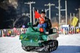 双人履带式游乐坦克车油电混动雪地坦克车戏雪乐园儿童游乐设备