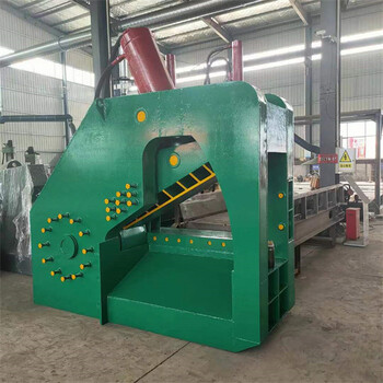 海南自動金屬壓塊機-廢鐵廢鋼刨花金屬壓塊機