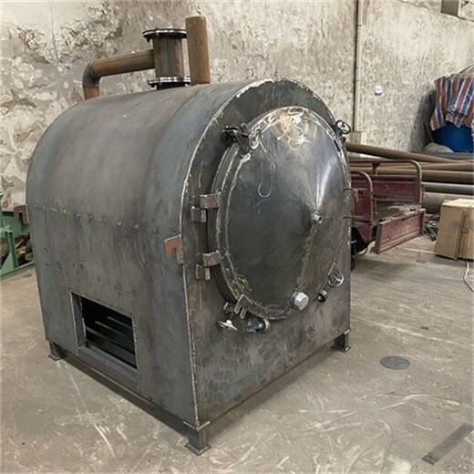 高温原木卧式炭化炉-果木枣木制碳机
