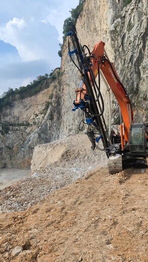 广西梧州爆破岩石开山气体膨胀爆破设备咨询了解
