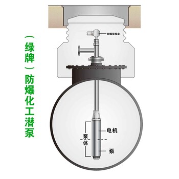 绿牌YQYB-180-20-1.5化工制药储罐防爆潜泵