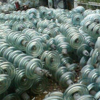 大量回收玻璃絕緣子電力物資玻璃瓷瓶回收全國上門