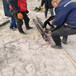 内蒙古自治鄂尔多斯连接挖掘机劈裂机液压静态爆破
