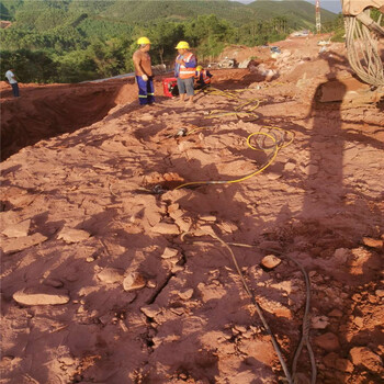 福建分裂機(jī)手持式分裂棒工作視頻
