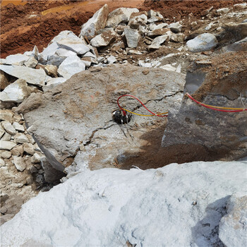 福建泉州大力度液压分裂机液压静态爆破