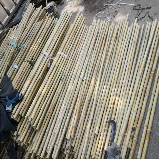 石家庄井陉黄竹围栏碳化木质围栏竹篱笆竹子护栏