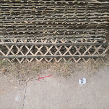 赣州全南日式竹篱笆木护栏竹篱笆竹子护栏