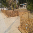 赣州瑞金竹子护栏实木围栏竹篱笆竹子护栏图片