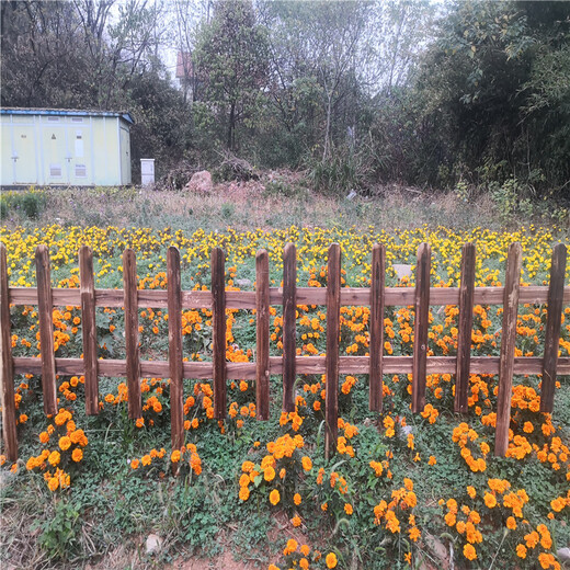 牡丹江花园栅栏户外实木篱笆竹篱笆竹子护栏