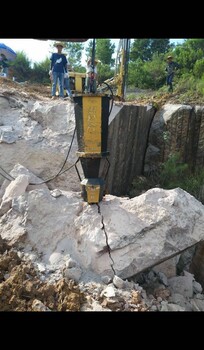 岩石分裂矿山石料开采机劈裂机