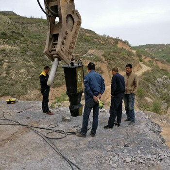 液壓巖石破碎多少石方劈裂機